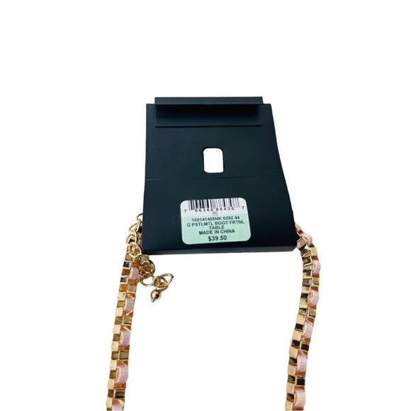 NWT INC INTERNATIONAL CONCEPTS Rainbow Baguette Ribbon-Woven Statement Necklace - Picture 5 of 6